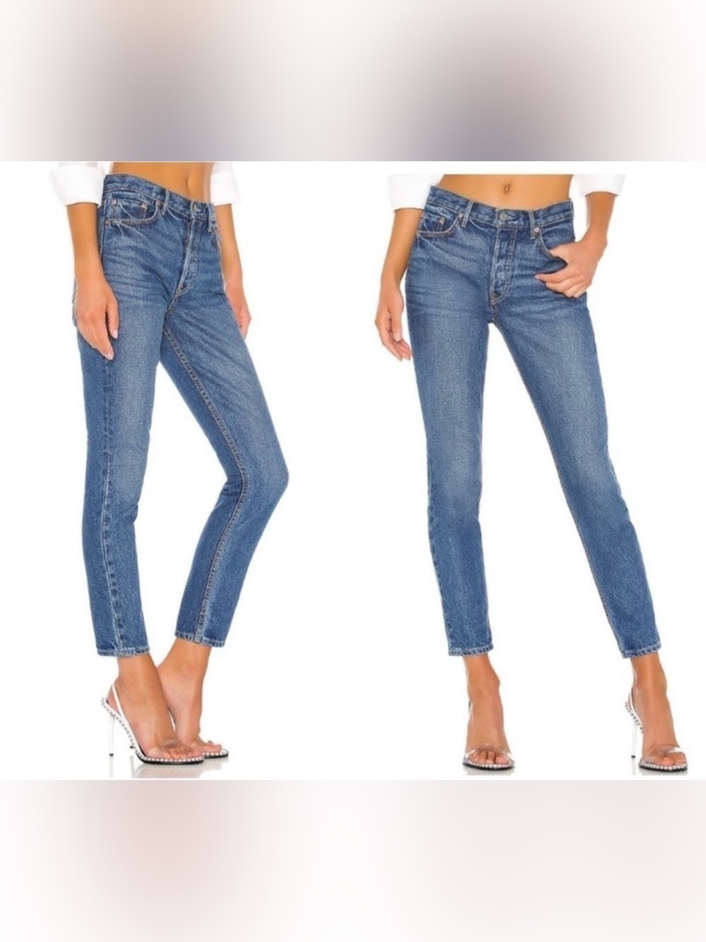 GRLFRND • Women’s Karolina High Rise Skinny Ankle Jeans Long Time Ago 27 NWOT - Picture 3 of 6
